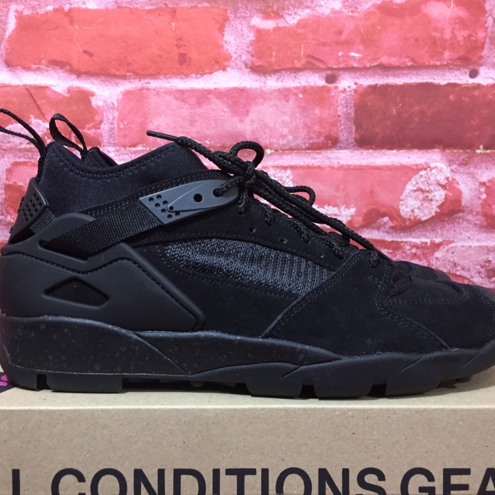 NIKE AIR REVADERCHI ACG MEN'S BLACK ANTHRACITE - Picture 2 of 8